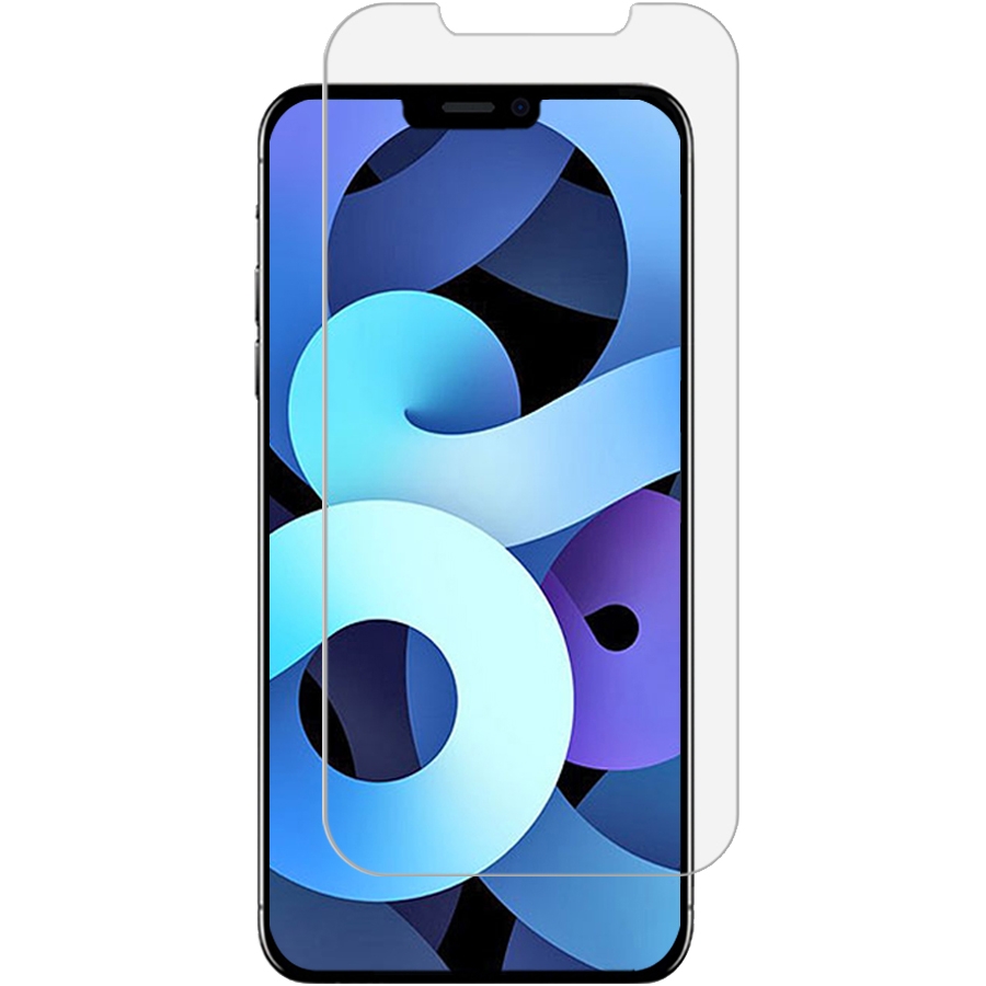 Protecteur D'écran En Verre Trempé OcioDual Premium 9D Bord Noir Pour Iphone 12 Pro Max