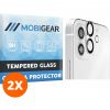 Mobigear - Apple iPhone 12 Mini Glazen Camera Lens Protector - Case Friendly (2-Pack)