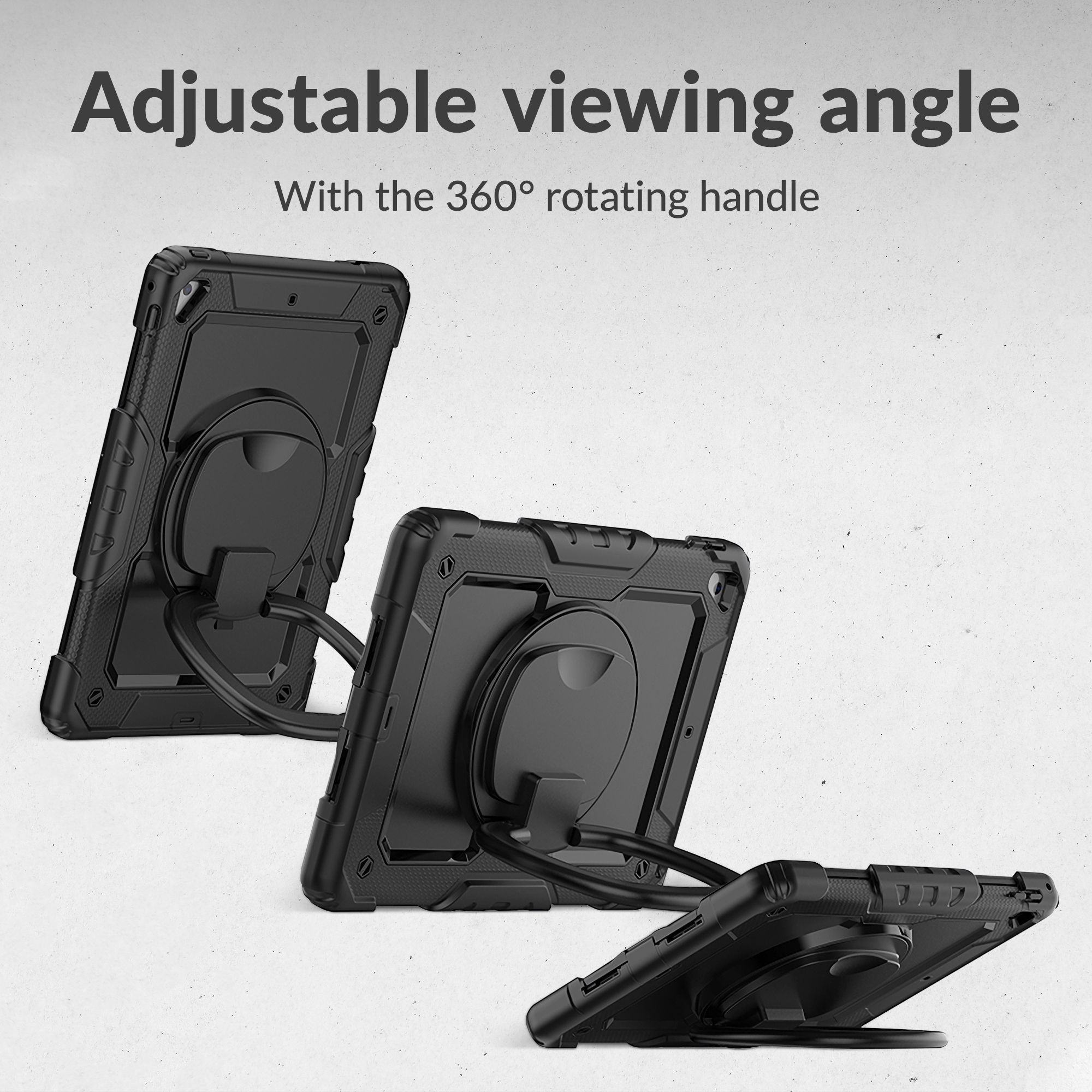 Mobilize Rotating Defender iPad Air 13 Inch (2024) Hardcase Backcover