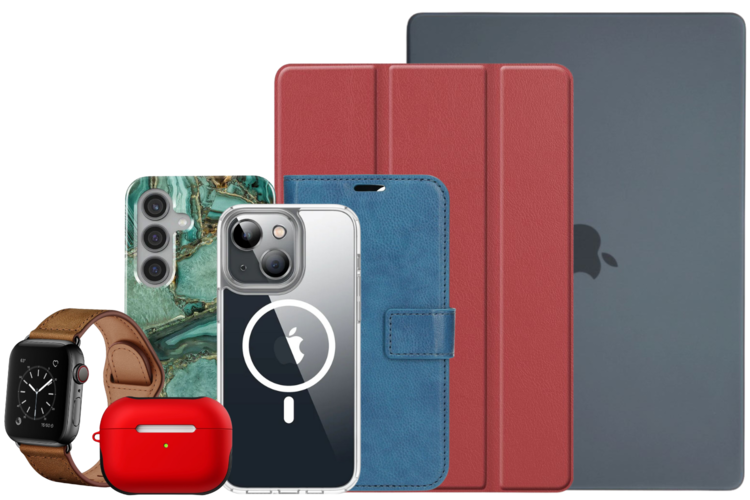 Telefoonhoesjes, tablet cases en smartwatch bandjes